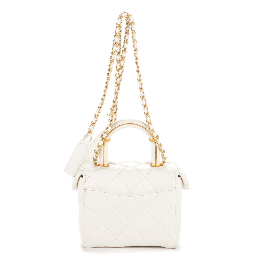 Chanel Vanity Top Handle Cosmetic Case Mini - Picture 4 of 11